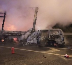 Под Киевом произошли две серьезные аварии. Погибли два человека