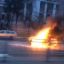 В центре Киева вспыхнул и сгорел дотла автомобиль