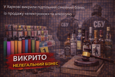 У Харкові викрили підпільний сімейний бізнес із продажу &laquo;електронок&raquo; та алкоголю