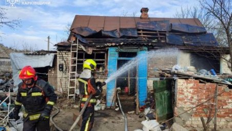 В Ізюмі під час пожежі загинула пенсіонерка