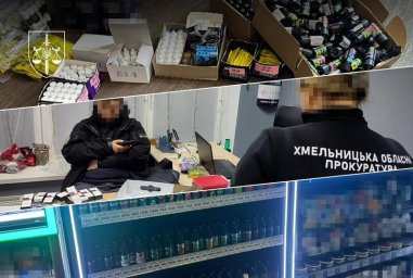 На Хмельниччині викрили масштабне підпільне виробництво нікотиновмісних рідин