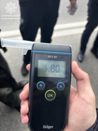 Нетверезий водій влаштував ДТП у Тернополі — рівень алкоголю перевищив норму у 9 разів