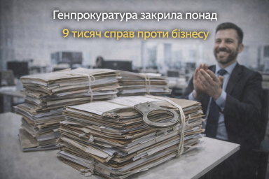 Генпрокуратура закрила понад 9 тисяч справ проти бізнесу