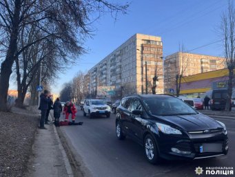 У Рівному водій Ford збив жінку на пішохідному переході