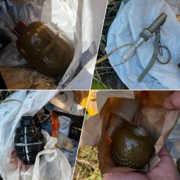 У Дніпрі біля приватного будинку знайшли пакет із бойовими гранатами