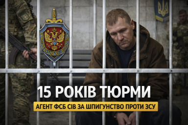 15 років тюрми отримав агент фсб з Житомирщини за шпигунство проти ЗСУ