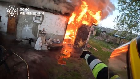У Сарнах під час пожежі в господарській будівлі загинув чоловік