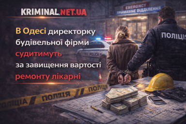 В Одесі директорку будівельної фірми судитимуть за завищення вартості ремонту лікарні