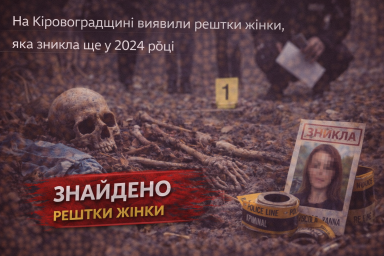 На Кіровоградщині виявили рештки жінки, яка зникла ще у 2024 році
