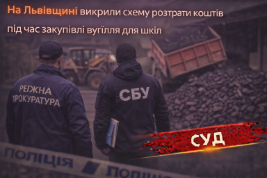 На Львівщині викрили схему розтрати коштів під час закупівлі вугілля для шкіл
