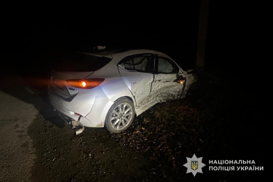 На Тернопільщині нетверезий водій протаранив мотоцикл: травмовано 16-річного хлопця
