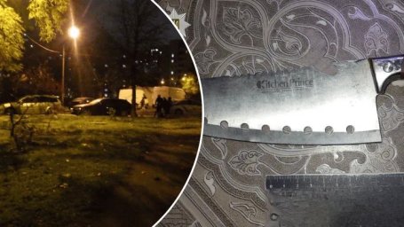 У Києві п’яний чоловік із ножем поранив перехожого, який заступився за дитину