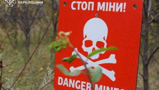 На Харківщині чоловік підірвався на вибуховому пристрої в полі