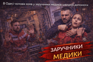 В Одесі чоловік взяв у заручники медиків швидкої допомоги