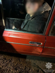 У Черкасах під час комендантської години затримали 16-річного водія без прав